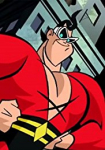 Plastic Man in Puddle Trouble